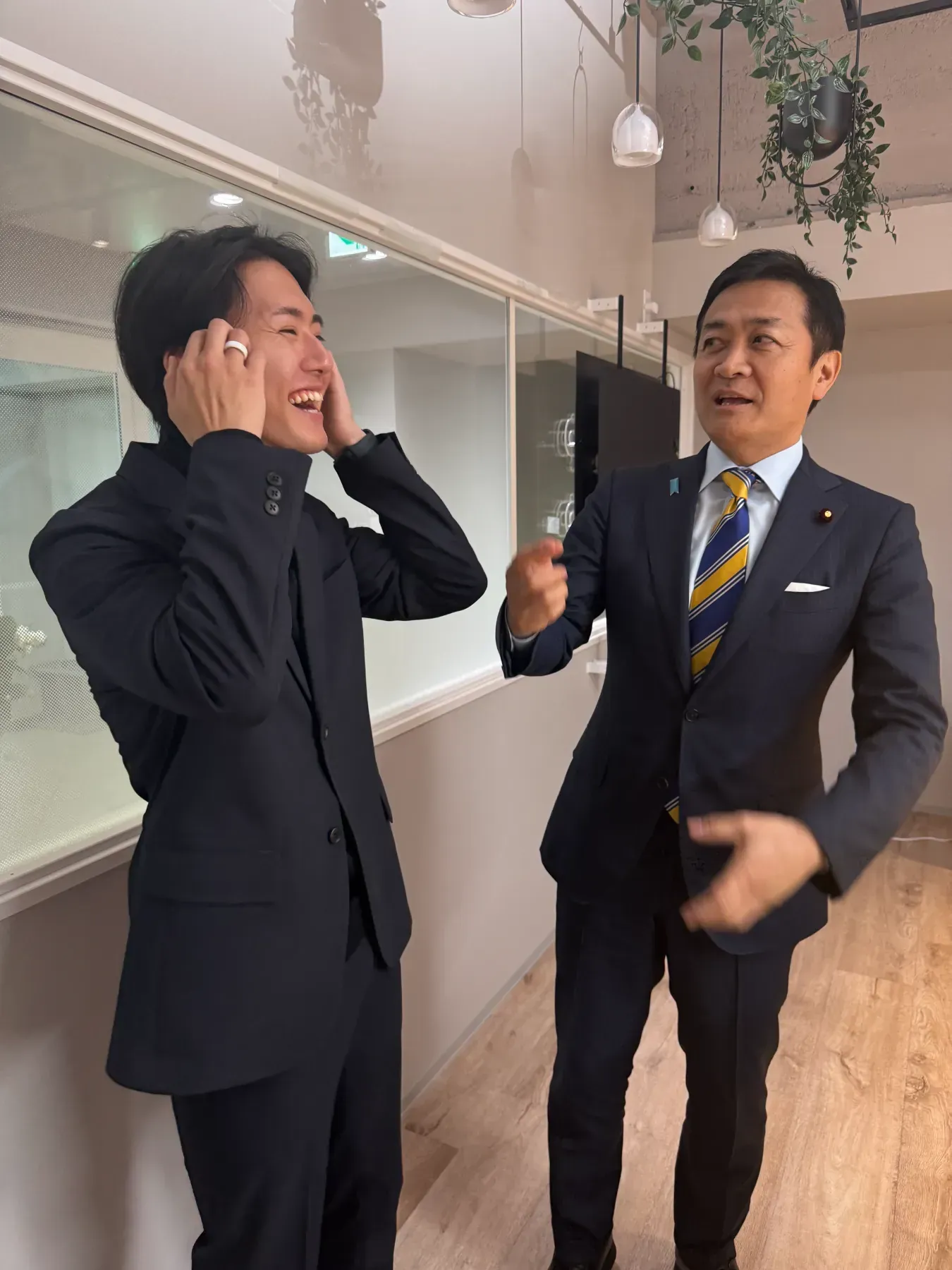 国民民主党 玉木雄一郎様の研修風景 2